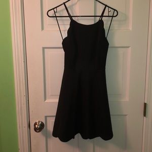 scalloped halter dress never worn